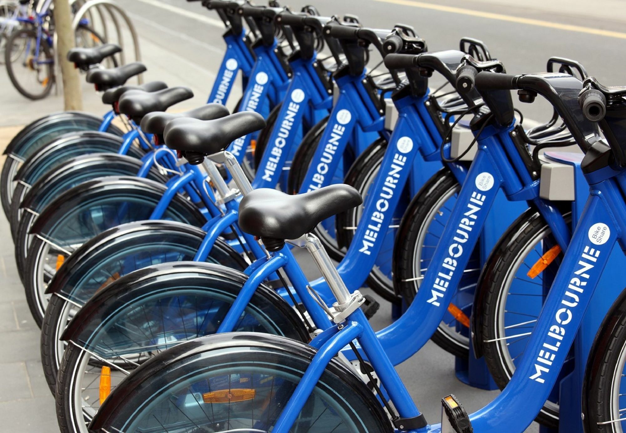 فندق Peppers Docklands ملبورن المظهر الخارجي الصورة Melbourne bike share
